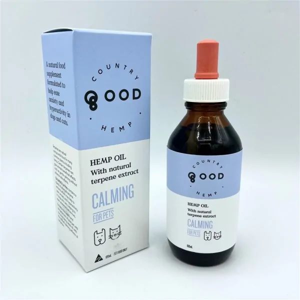 Good Country Hemp calming hemp oil for pets